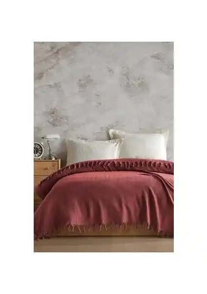 Viaden Berlino Çift Kişilik Pike 200x230 cm: Doğal Pamuk ve Konforun Buluşması