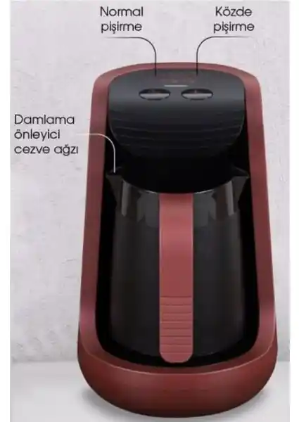 Abdullah Efendi Keyif Türk Kahvesi Makinesi: Modern Tasarım ve Güvenlik Özellikleriyle Üstün Kahve Deneyimi