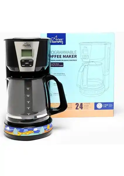 Any Morning SH21515B Filtre Kahve Makinesi: Modern Tasarım ve Gelişmiş Özelliklerle Kahve Keyfi