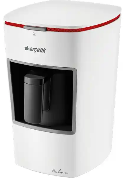 Arçelik K-3300 Beyaz Mini Telve Türk Kahve Makinesi: Modern Tasarım ve Üstün Performans