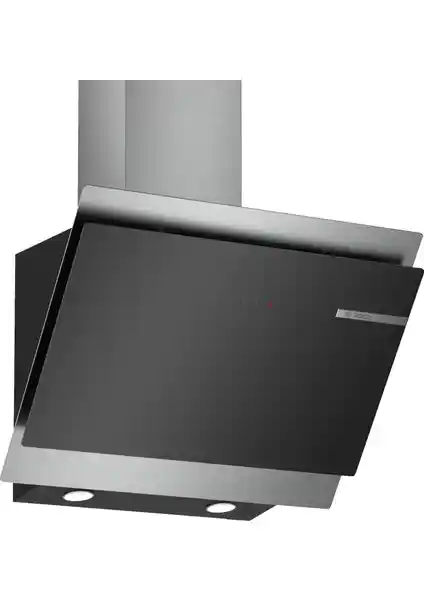 Bosch DWK68AK60T Siyah Cam Eğik Davlumbaz: Modern ve Güçlü Mutfak Dekorasyonu İçin