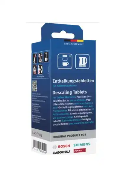 Bosch Kahve Makineleri İçin Kireç Temizleme Tableti Performans ve Uzun Ömür Sağlar