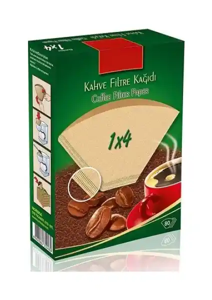 Caffeo 3 Adet 80'li Filtre Kahve Kağıdı: Yüksek Kalite ve Pratik Kullanım İçin Uygun