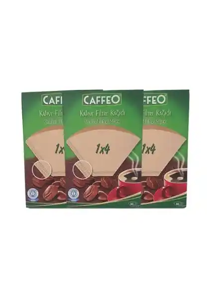 Caffeo 80Li Filtre Kahve Kağıdı: Yüksek Kalite ve Pratik Kullanım Özellikleri
