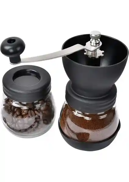 Coffee Factory Seramik ve Cam Kahve Öğütücü ile Taze ve Özelleştirilebilir Kahve Deneyimi