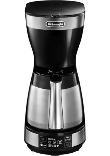 DeLonghi Icm16731 Siyah Filtre Kahve Makinesi: Modern Tasarım ve Üstün Performans Özellikleri