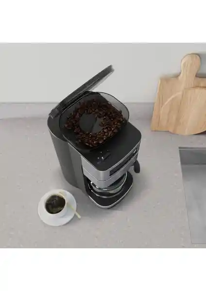 Electrolux E6CM1-5ST Öğütücülü Filtre Kahve Makinesi ile Taze ve Aromatik Kahve Deneyimi