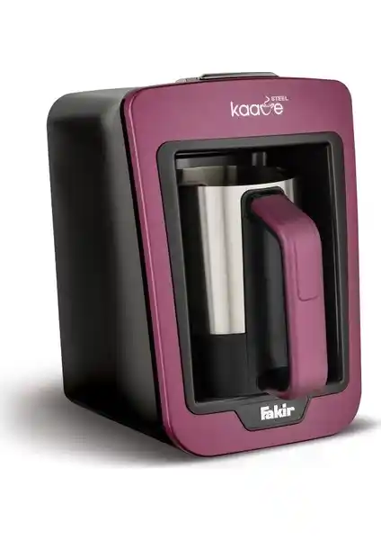 Fakir Kaave Steel Türk Kahvesi Makinesi Violet Modern Tasarım ve Fonksiyonellik