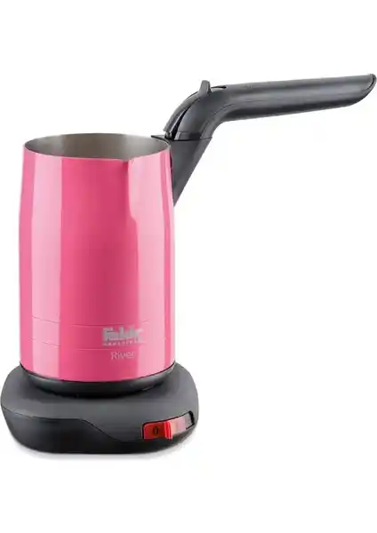 Fakir River Pembe Katlanabilir Türk Kahvesi Cezvesi: Modern Tasarım ve Kullanım Kolaylığıyla Kahve Keyfi