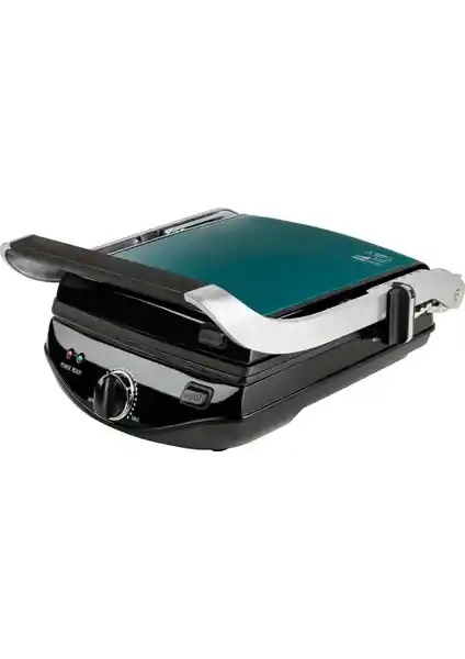 Fakir Valery Turkuaz Çelik Izgara ve Tost Makinesi: Çok Yönlü, Pratik ve Şık Mutfak Cihazı