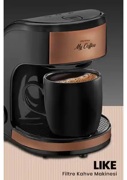 Goldmaster MC-100 MYCOFFEE Filtre Kahve Makinesi: Şık ve Pratik Tasarımıyla Günlük Kahve Keyfi