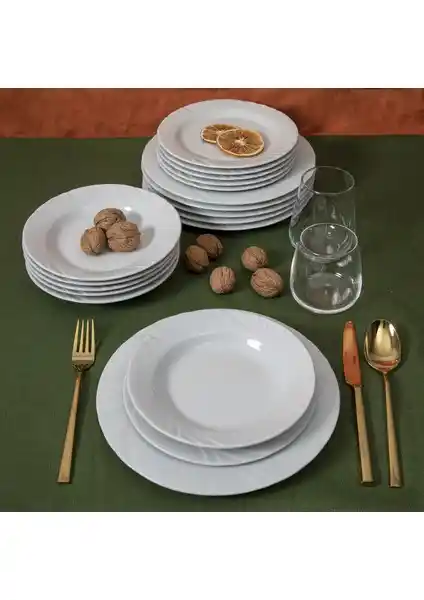 Güral 18 Parça Soprano Yemek Takımı Modern ve Şık Tasarımıyla Evlerinizde