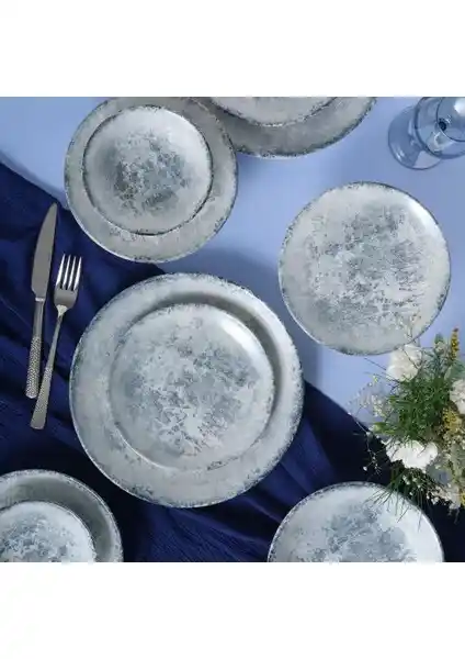 Güral Porselen 16 Parça Yemek Takımı - Dayanıklı ve Şık Tasarım İle Modern Sofralar