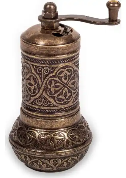 Handygoo Tombul Kahverengi Döküm Karabiber Değirmeni: Dayanıklı ve Estetik Tasarım