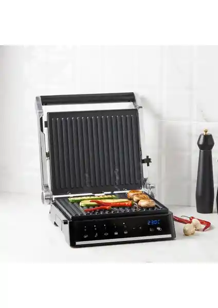 Homend Grilliant 1341H Inox Çok Fonksiyonlu Tost ve Izgara Makinesi Özellikleri