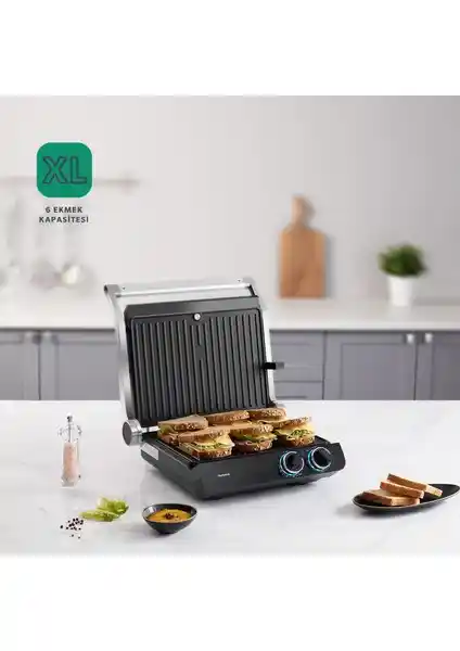 Homend Grilliant 1342H 3'ü Bir Arada Inox Tost ve Izgara Makinesi Özellikleri ve Kullanım Avantajları