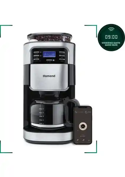 Homend Smart CoffeeBreak 5007H ile Teknolojili ve Estetik Kahve Deneyimi
