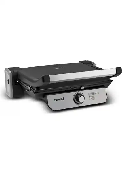 Homend Toastbuster 1381H Siyah Silvet Tost Makinesi: Şık Tasarım ve Yüksek Performanslı Mutfak Cihazı