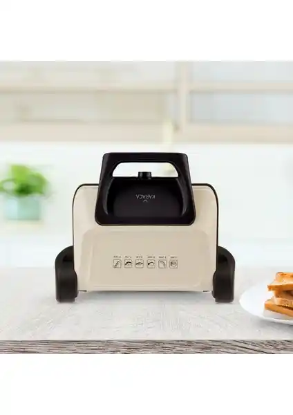 Karaca Future Plus Bio Diamond Izgara ve Tost Makinesi: Dayanıklı ve Şık Mutfak Arkadaşı