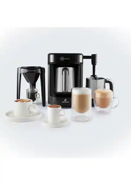 Karaca Hatır Barista Steel Kahve Makinesi ile Evde Profesyonel Kahve Deneyimi Sağlayın