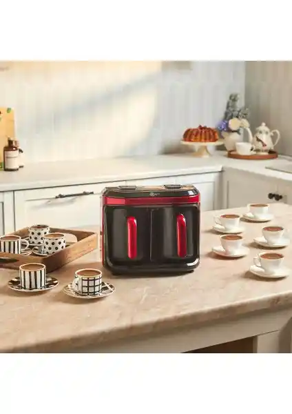 Karaca Hatır Hüp Düet Aromalı ve Közde Kahve Makinesi Modern Tasarım ve Fonksiyonellik