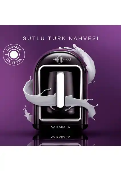 Karaca Hatır Mod Mor Türk Kahve Makinesi: Modern Tasarım ve Çok Yönlü Kullanım Özellikleri