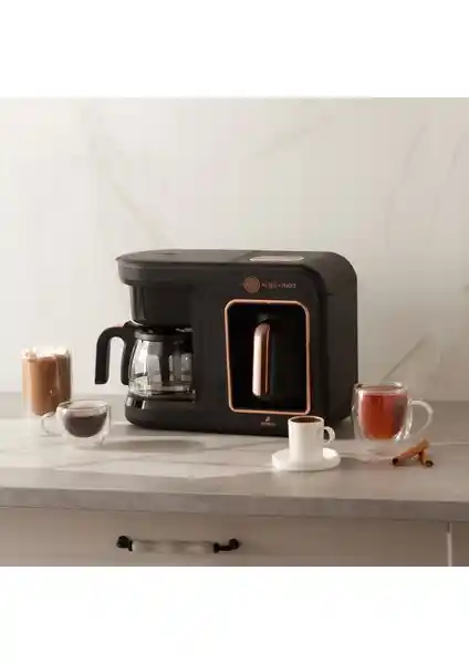 Karaca Hatır Plus Mod 5 in 1 Çok Fonksiyonlu Kahve Makinesi Detayları ve Özellikleri