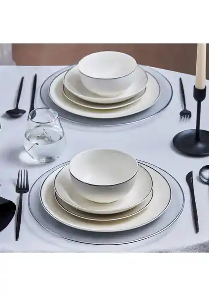 Karaca Leon Platinium 24 Parça 6 Kişilik Porselen Yemek Takımı İncelemesi ve Kullanıcı Yorumları