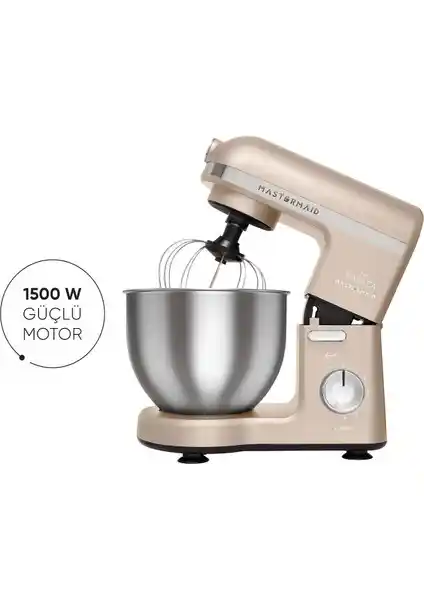 Karaca Mastermaid Chef Stand Mikser: Güçlü Motor ve Çok Yönlü Kullanım Özellikleri