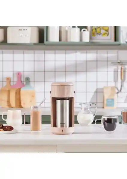 Karaca Mono Personal Filtre Kahve Makinesi ve İnox Termos ile Günlük Kahve Keyfi Artırıcı Yenilikçi Tasarım