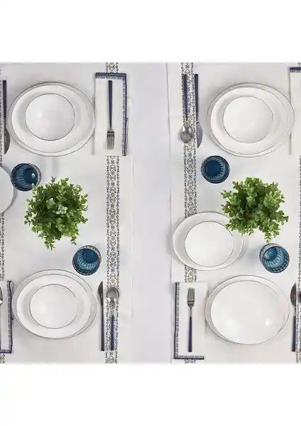 Karaca Pure 24 Parça 6 Kişilik Yemek Takımı Şıklık ve Dayanıklılığı Bir Arada Sunar