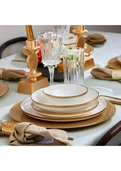 Karaca Streamline Eclipse Gold 57 Parça 12 Kişilik Porselen Yemek Takımı Özellikleri ve Kullanım İpuçları
