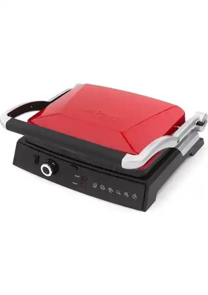 King K-462R Grill Master Tost Makinesi: Güçlü Performans ve Şık Tasarım Özellikleri