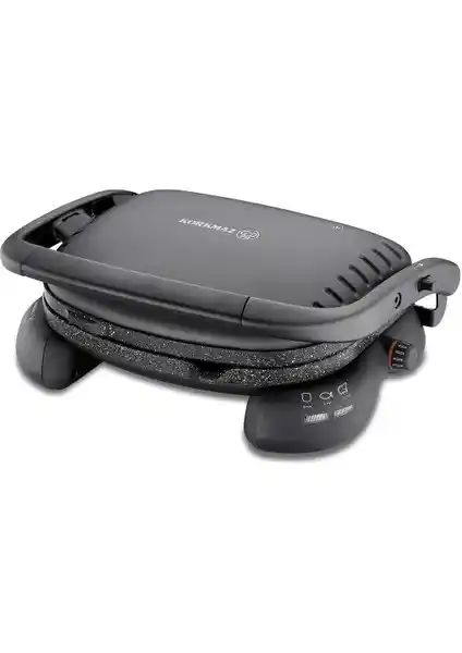 Korkmaz A324-06 Castron Siyah Tost Makinesi: Çok Fonksiyonlu ve Pratik Kullanım