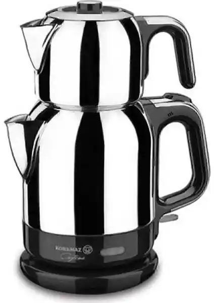 Korkmaz Çaytema InoxKrom Elektrikli Çaydanlık: Estetik ve Fonksiyonellik Bir Arada