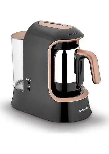 Korkmaz Kahvekolik Aqua Siyah Rosagold Otomatik Kahve Makinesi Özellikleri ve Kullanıcı Yorumları