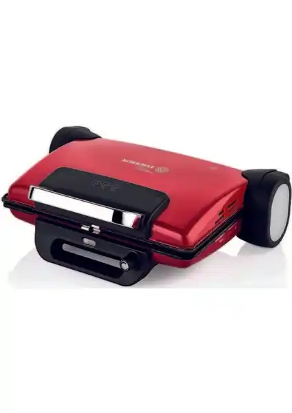 Korkmaz Tostema Kırmızı Maxi Tost Makinesi: Çok Yönlü ve Estetik Mutfak Çözümü