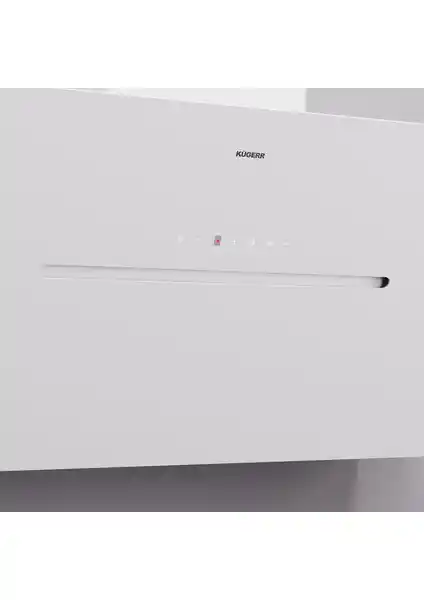 KüGerr D8 90 cm Beyaz Sessiz Davlumbaz: Yüksek Performans ve Estetik Mutfak Çözümü