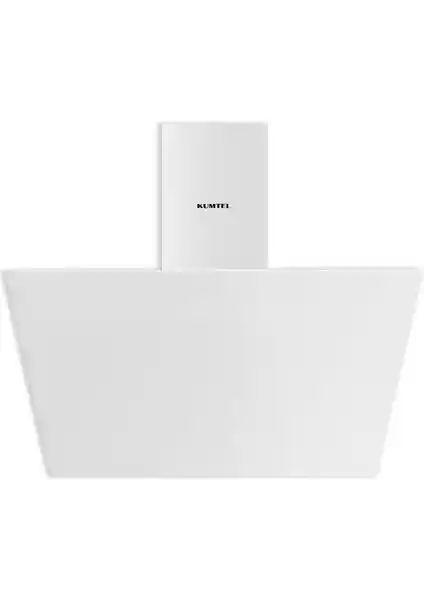 Kumtel Beyaz Cam Davlumbaz Da6-833: Modern ve Güçlü Mutfak Havalandırma Çözümü