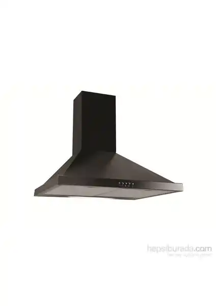 Kumtel Siyah Piramit Davlumbaz 60 cm Güçlü Emiş ve Modern Tasarım Özellikleri