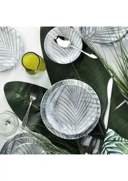 Kütahya Porselen Nano Krem 24 Parça Yemek Takımı Estetik ve Fonksiyonellik Bir Arada