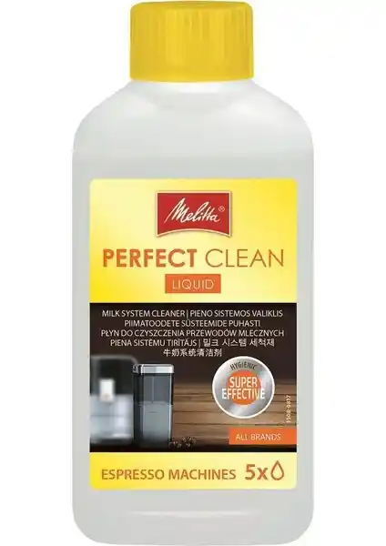 Melitta Perfect Clean Süt Sistemi Temizleme Sıvısı: Kahve Makinesi Hijyeni ve Performansı Artırır