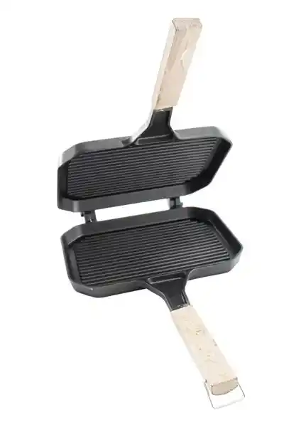 Mobilreyon İç Dış Greblon Kaplamalı Ocak Üstü El Tost Makinesi Detayları