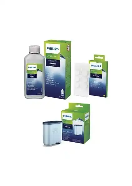 Philips CA6700/10 Espresso Makinesi Bakım ve Temizlik Seti Performans Artırıcı