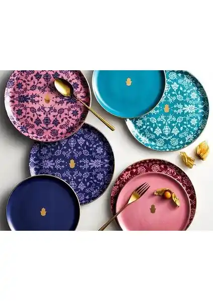 Porland Glamorous Servis Sunum Seti: Şık ve Dayanıklı Porselen Tabaklar İle Sofralarınıza Renk Katın