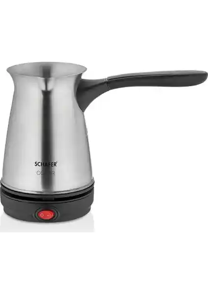 Schafer Oskar Elektrikli Cezve İnox: Hızlı ve Şık Kahve Deneyimi İçin Tasarlandı