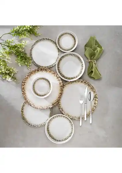 Schafer Shade Bej 16 Parça Yemek Takımı Modern Şıklık ve Dayanıklılık Sunar