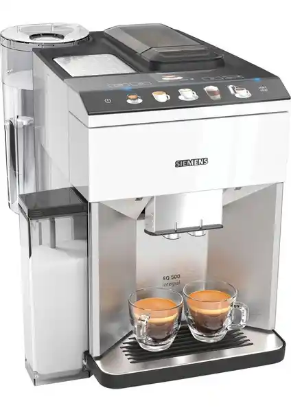 Siemens EQ500 TQ507R02 Otomatik Kahve ve Espresso Makinesi - Modern Tasarım ve Gelişmiş Teknolojiler