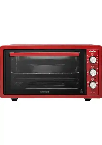 Simfer 4505 45 Lt Midi Fırın Kırmızı: Çok Fonksiyonlu Modern Mutfak Çözümü
