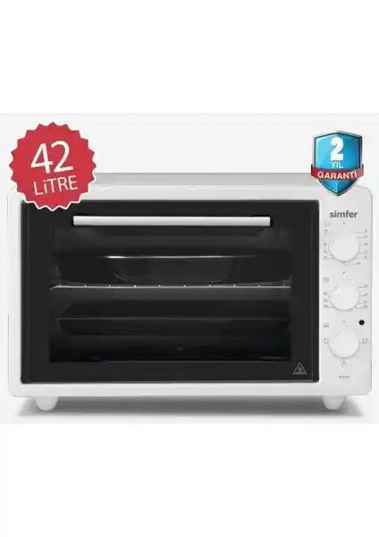 Simfer M4298 Midi Fırın: Geniş Hacimli, Programlanabilir ve Modern Tasarımlı Fırın